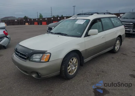 2002 Subaru Outback Limited from USA, damaged, VIN 4S3BH686627666853